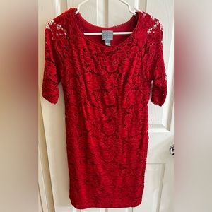 Red dress size 10
